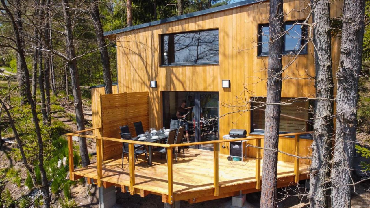 Riverside Cabin Doudleby Екстер'єр фото